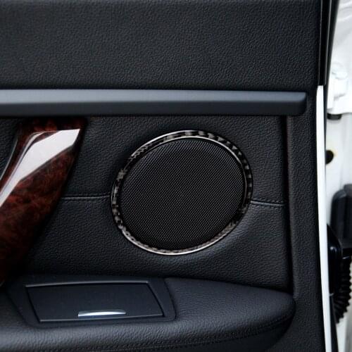 It Is Suitable For BMW 08-12 3 Series The Carbon Fiber E90 E84 Old X1 Modified 320i325i 1 Sets Of Horn Ring