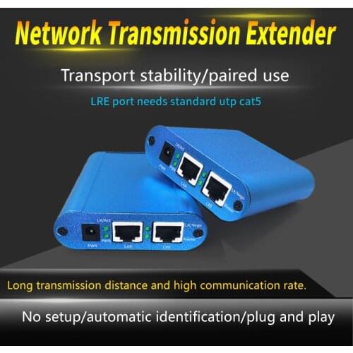 300-500 meters ethernet extender through utp cat5 Long distance extender Ethernet Security Systems IP Camera
