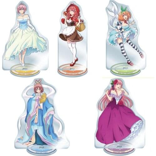 Fairy Tale Alice Series Acrylic Stand Model Plate The Quintessential Quintuplets Nakano Yotsuba Itsuki Miku Nino Ichika Desk Toy