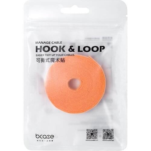 Tearable Velcro to organize and store computer data charging cable Velcro to tear the cord at will