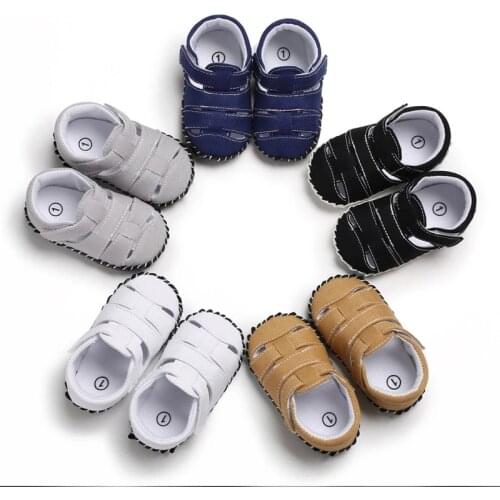 2020 Baby Sandals Baby 0-18 months Boy Girl Slippers Toddler Summer New Canvas Shoes