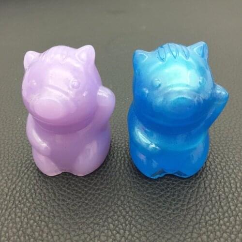 3D Crystal Epoxy pray / unicorn /rabbit mold scented gypsum spread incense mould set table decoration mould