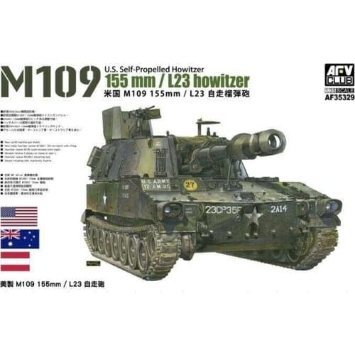 AFV Club 1/35 AF35329 US M109 155mm/L23 Self-Propelled Howitzer
