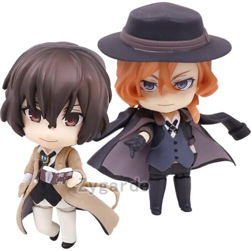 Bungo Stray Dogs Nakahara Chuya 676 Dazai Osamu 657 PVC Action Figure Collectible Model Toy