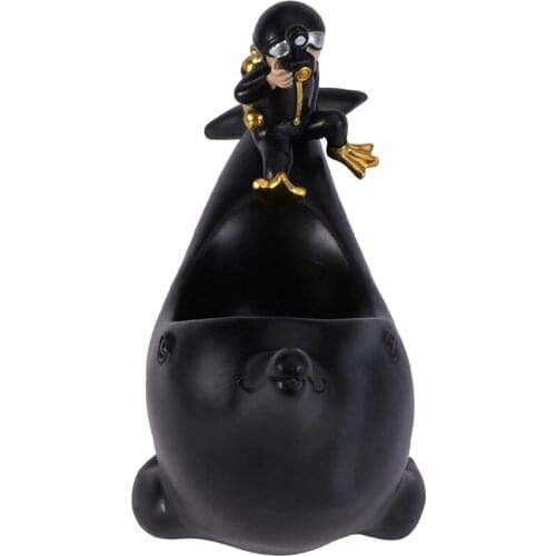 Decorative Bowl Snacks Storage Box Candy Key Bowl Multifunctional Lovely Candy Bowl Household Plate Serving