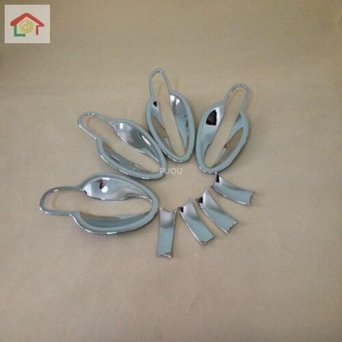 Fit For 2014-2017 Mazda 6 Gj Atenza Chrome Door Handle Bowl Cover Cup Cavity Trim Molding Accessories