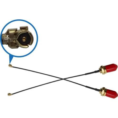 30PCS NiceRF Pigtail: U.FL to SMA Female Bulkhe Female SMA to IPX1 with 10CM Cable SMA Extension Coaxial Cord Free Shipping