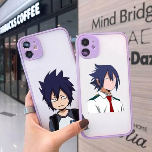 My hero academia Tamaki Amajiki Phone Case matte transparent For iphone 7 8 11 12 plus mini x xs xr pro max cover