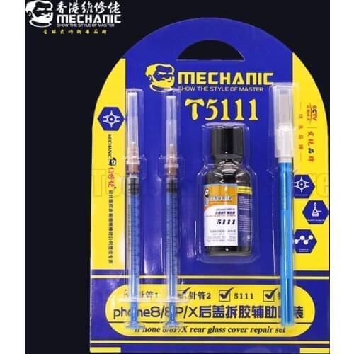 MECHANIC 5111 Shell Glass Cover Glue Remover Phone Back Cover special demolition solution glue For iPhone 8/8P/X