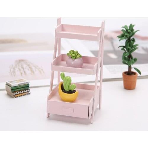 Miniature Figurines Cactus Potted Ornaments Succulents Flower Pot Decoration Crafts Gifts DIY Accessories Furniture Scene Model