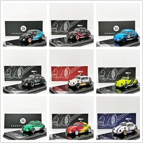 Inspire Model 1:64 RWB-Beetle Blue Black/Green/White/Red Diecast Model Car