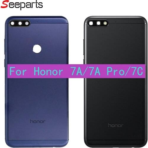 Original New Huawei Honor 7A Pro Aum-l29 Honor 7C Aum-L41 / Honor 7A Back Battery Cover Rear Door Housing Case HUAWEI Honor 7C