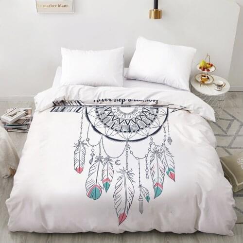 3D Duvet cover Quilt/Blanket/Comfortable Case Luxury Bedding 135 140x200 150x200 220x240 200x220 for Home Bohemian arrow