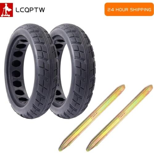 Durable Tire for Xiaomi Mijia M365 Scooter Solid Hole Tires Shock Absorber Non-Pneumatic Tyre Damping Rubber Tyres Wheel