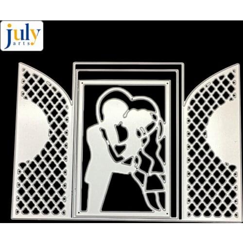 Julyarts Irregular Figure Cutting Dies For Scrapbooking Metal Embossing Card Making Stencils Decoration Album Stamps And Dies