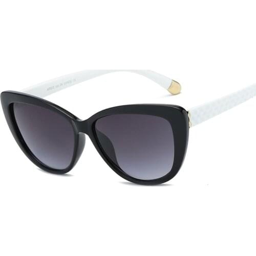 Veshion Cat Eye Retro Sunglasses Men Women Fashion UV400 Glasses