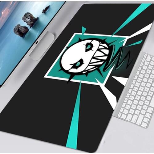 XXL Rainbow Six Siege Mousepad Gaming Accessories Non-slip Mouse Pad Gamer Mausepad Keyboard Mat Tapis De Souris Tappetino Mouse