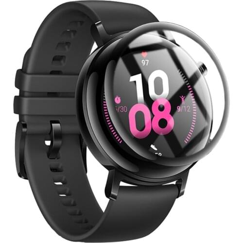 3D Soft Fibre Glass Protective Film Cover For Huawei GT2 42MM Full Screen Protector Case for Huawei GT 2 42MM Smart Watch