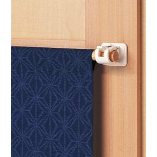 2 Pcs Hanging Curtain Hanging Rod Clamp White Hooks Bathroom Shower Curtain Rod Fixed Clip Hanging Rack Hook With Clip Hook