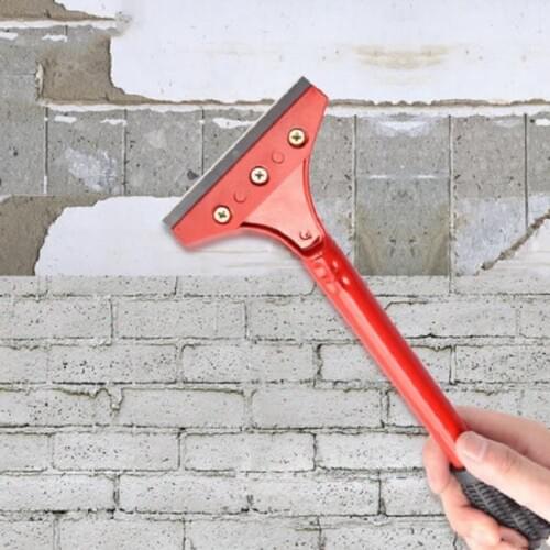 2PCS Long-handle Floor Wall Scraper Tool with 4 Inch Blade for Wallpaper and Floor Tile Adhesive Removal
