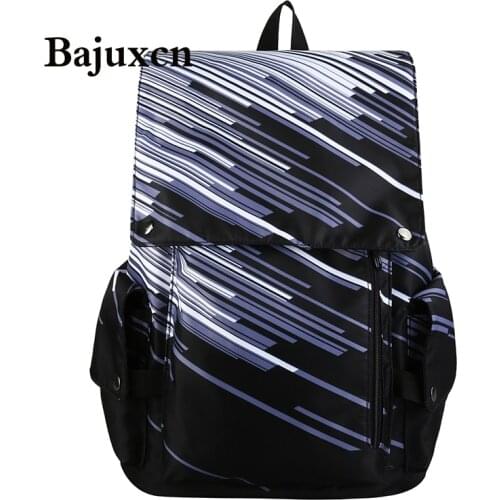 2021 new Oxford Backpack large capacity Casual multi-functional travel bag waterproof lightweight one-shoulder bag black sac