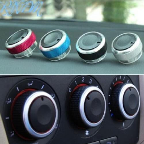 3pcs/set Air Conditioning heat control Switch knob AC Knob For Ford Focus 2 MK2 Focus 3 MK3 Sedan Hatchback Mondeo car styling