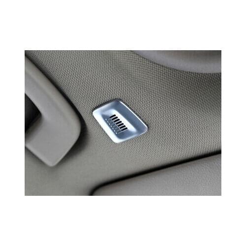 ABS Matte Interior Microphone Frame Cover Trim 2pcs For BMW X5 G05 2019 - 2020