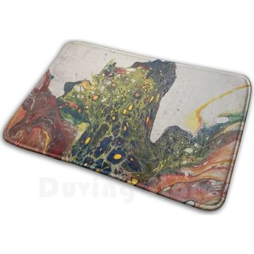 Abstract Of One’s Beloved Dog Carpet 809 Carpet Abstract Dog Hidden Figure Pour Painting Scottie