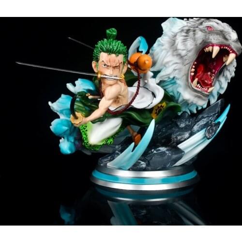 Anime One Piece Kimono Roronoa Zoro Urutoragari Battle Ver. GK PVC Action Figure Statue Collectible Model Kids Toys Doll Gifts