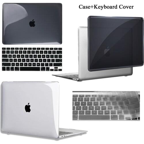 Laptop Case For Macbook Air 13 Retina Pro 11 13 15 16 inch 2020 A2289 A2159 A1466 A2338 A1932 Hard Cover With Keyboard Cover