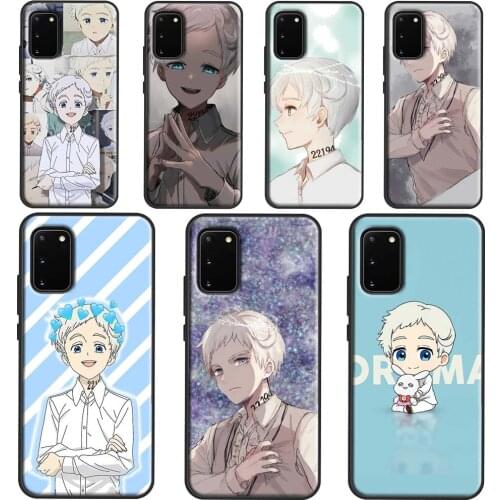 The Promised Neverland Norman Case For Samsung Galaxy S21 S20 Plus Note 20 Ultra 10 9 S8 S9 S10 Plus S20 FE Back Cover