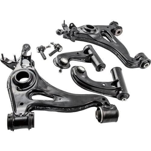 Set of wishbones 6 pieces for Mercedes-Benz C W202 S202 CLK C208 SLK R170 from 1993 Control Arm Kit Front Top +Bottom