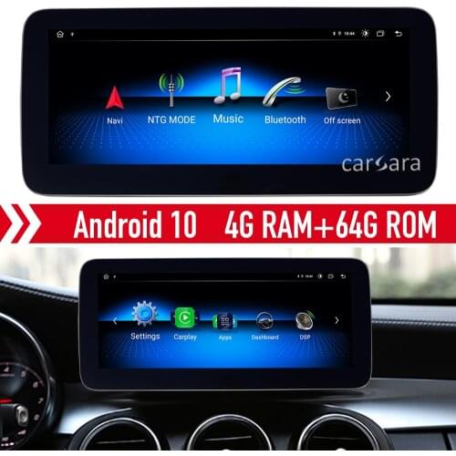 NTG 5.5 2019 Android 9.0 tablet update GPS 10.25 inch monitor for merce des W205 GLC navigation
