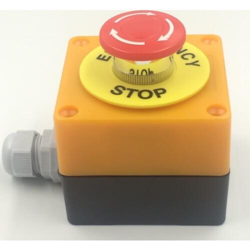 Equipment Elevator Lift emergency stop button switch box warning emergency stop waterproof and dustproof ring Factory Wholesale