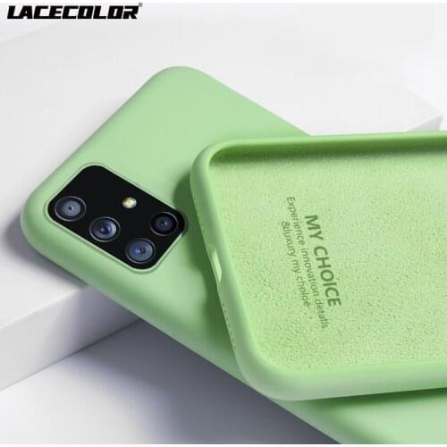 Original Shockproof Soft Silicone Case For Samsung Galaxy A82 A72 A52 A32 A71 A51 A70 A50 S20 S21 Plus FE Note 20 Ultra 10 Pro