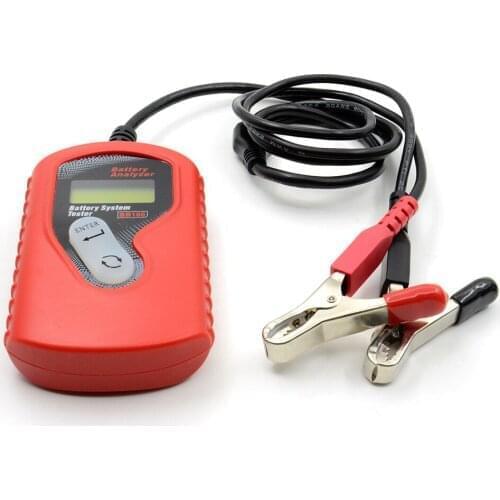 Free Shipping 12V Car Battery Tester for Flooded, GEL Original BA100 12 Volt Battery Analyzer CCA