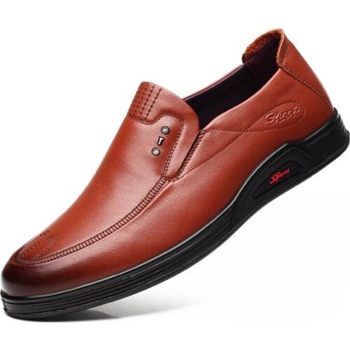 Mens Dress Shoes High Quality Genuine Leather cow leather wedding Business mens casual Formal shoes oxford zapatos de hombre