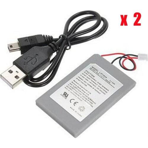 USB Charging Cable Power Cord Charger Rechargeable Battery Pack for Sony Playstation Dualshock 3 DS3 PS3 Controller Gamepad