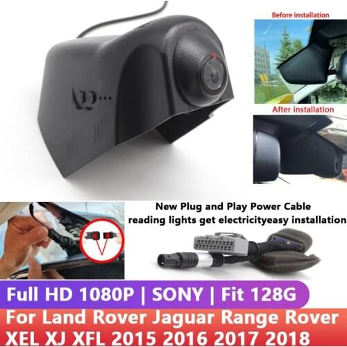 Easy to install Car DVR Wifi Video Recorder Dash Cam Camera hd For Land Rover Jaguar Range Rover XEL XJ XFL 2015 2016 2017 2018