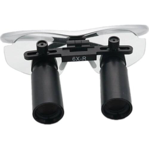 Top Quality Surgical Magnifying Glasses 6.0X Medical Binocular Magnifier Dental Loupes Plastic Surgery Pet Clinic