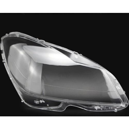 W204 LENS lampshade Lens protection plastic Headlight cover for Mercedes W204 C180 C200 C260 lens 2011-2013 Transparent glass