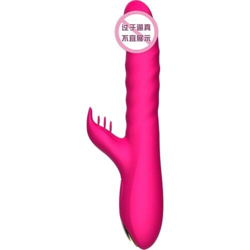 Charging G-spot vibration stretching rotary massage AV stick