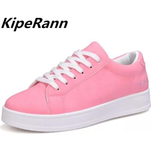 Womens shoes sports shoes 2018 new fashion lace black / pink womens shoes solid knit shallow casual running shoes women