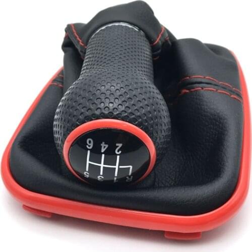 12mm 5 / 6speed Car Gear Shift Knob For VW BORA JETTA 4 GTI MK4 GOlf 4 1999 2000 - 2005/ Seat Leon 2009 Car Styling