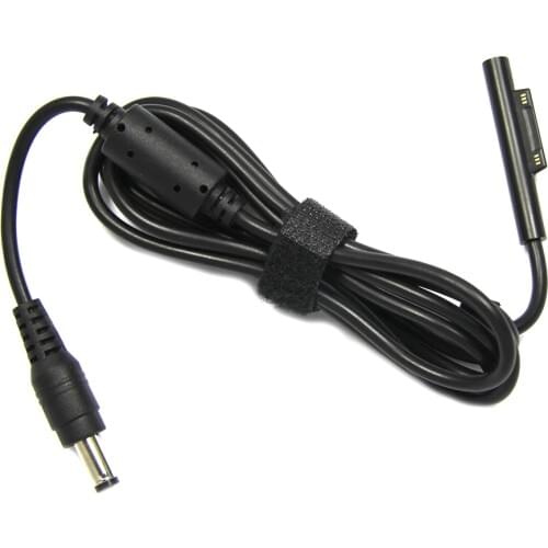 5.5*2.5mm DC Plug 12V Power Bank Charger Adapter Charging Cable Cord For Microsoft Surface Pro3 Pro4 I5 I7 Tablet 1.8M