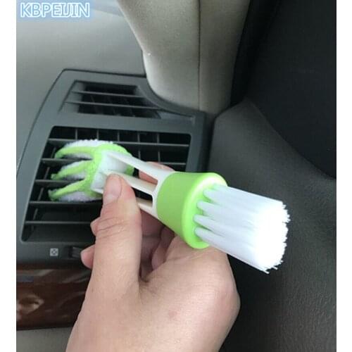 Car Air Conditioning Vent Blinds Clean Sticker Keyboard brush For Opel Mokka zafira corsa astra insignia vectra Accessories