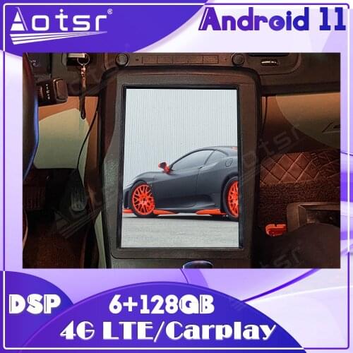 9.7 inch 128G Android Car Multimedia Auto Video Audio Radio Player For Volvo S60 V60 2011 - 2018 GPS Navi Tesla Style Head Unit