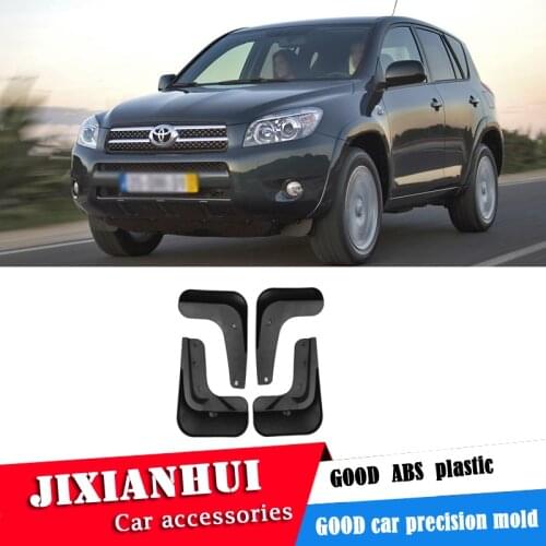 For TOYOTA RAV 4 2006-2011 Mudflaps Splash Guards Front With the color and rear Mud Flap Mudguards Fender Modified special