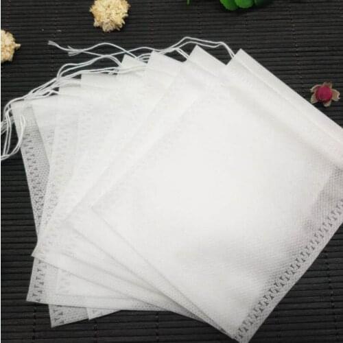 Teabags 5.5 x 7CM Fabric Empty Scented Tea Bags With String Heal Seal Filter for Herb Loose Tea Bolsas LX6990
