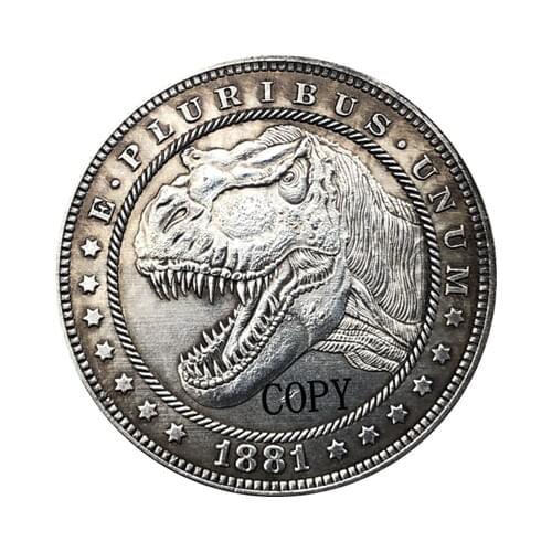 Hobo Nickel 1881-CC USA Morgan Dollar COIN COPY Type 168